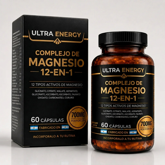 Complejo de Magnesio 12 en 1 - Ultra Energy